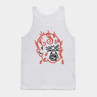 Crybaby front and back Tank Top